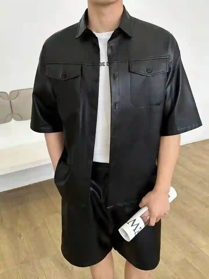 Classic Black Leather Jacket