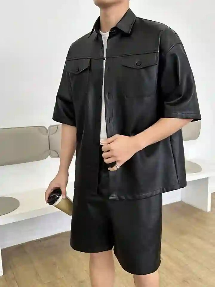 Classic Black Leather Jacket