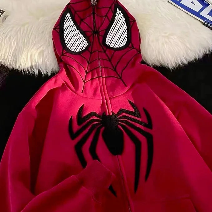 Spider Man Full Zipper Hoodie